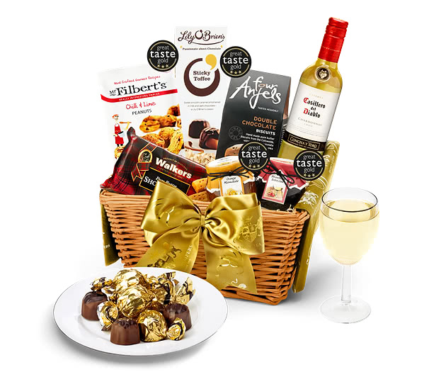 Mother's Day Windermere Hamper With White Wine